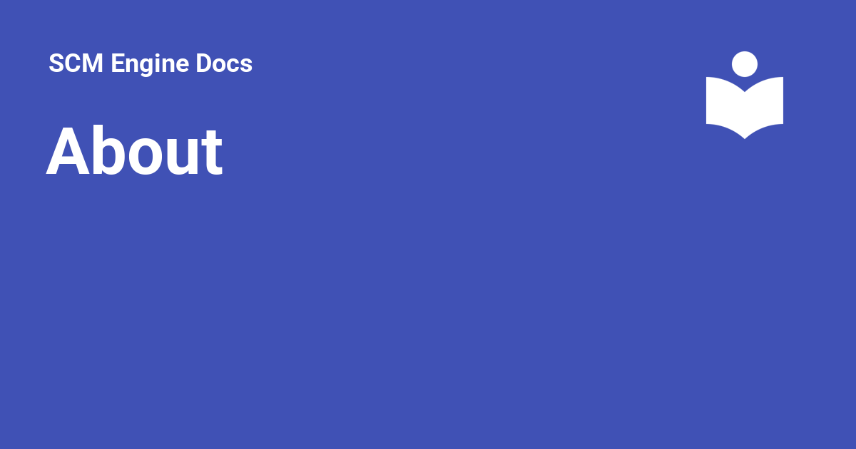 About scm engine docs